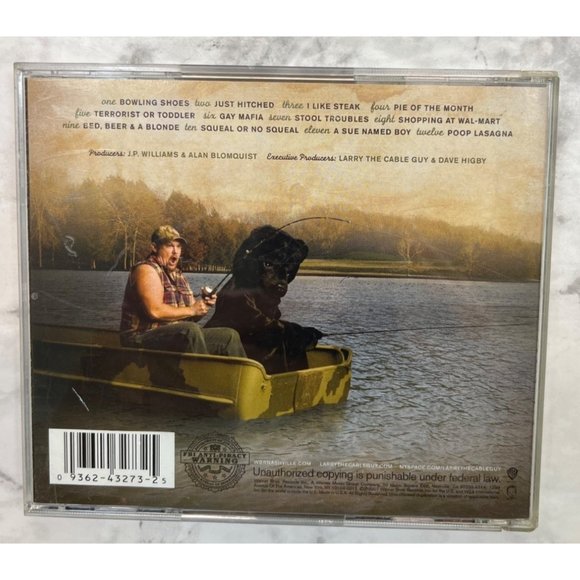 Larry the Cable Guy Lot of 3 CD Comedy Right to Bare Arms Morning Constitutions - Picture 10 of 11